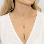 Sarah Alexander Mesmerise Multi Gemstone Long Drop Necklace