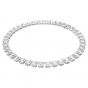 Swarovski Millenia Necklace Octagon Cut Crystals - White with Rhodium Plating 5614929