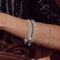 Annie Haak Mini Orchid Silver Charm Bracelet - Fabulous Daughter
