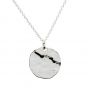 Unique & Co Zodiac Constellation Pendant - Pisces in Silver MK-617