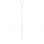 Ania Haie Modern Beaded Y Necklace - Gold N002-02G