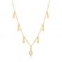 Ania Haie Dream Drop Discs Necklace, Gold N016-02G