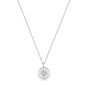 Ania Haie Mother of Pearl Sun Pendant Necklace - Silver - N034-02H