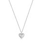 Ania Haie Rope Heart Pendant Necklace - Silver - N036-02H