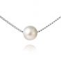 Jersey Pearl Single White Pearl Necklace 