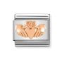 Nomination Classic Rose Gold Claddagh with Heart Charm - 430106_20