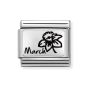 Nomination Classic Composable Link - Daffodil Flower Charm Sterling Silver March