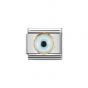 Nomination Classic Stainless Steel and Gold Greek Eye Charm 030506_18