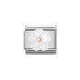 Nomination Composable Classic Link White Flower Charm