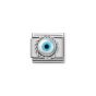 Nomination Classic Silver Greek Eye Charm 330506/18