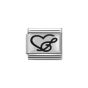 Nomination Classic Charm Oxidised Silver Treble Clef Heart 330102_04