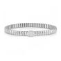 Nomination Extension Style Bracelet Steel and Cubic Zirconia Oval - 046007_053