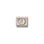 Nomination Classic Heart Rose Gold Charm with White Stone - 430602_010