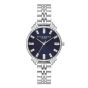 Olivia Burton Art Deco Blue and Silver Bracelet Watch - OB16DC01