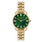 Olivia Burton Art Deco Emerald and Gold Bracelet Watch OB16DC02 
