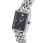 Olivia Burton Celestial Navy Sunray Rectangular Silver Bracelet Watch OB16GD88