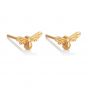 Olivia Burton Lucky Bee Stud Earrings Gold OBJAME23N