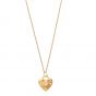 Olivia Burton Classic Heart Gold Necklace OBJSAN03