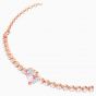 Swarovski 1 Bracelet, Pink, Rose Gold Plating - 5446299