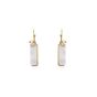 Sarah Alexander Pebble Bay White Druzy and Gem Bead Earrings