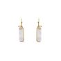 Sarah Alexander Pebble Bay White Druzy and Gem Bead Earrings