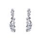 Ivory & Co Peninsula Dazzling Cluster Earrings