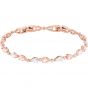 Swarovski Vintage Bracelet, Pink, Rose Gold Plating 5466883
