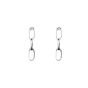 IX Prestige Stud Drop Earrings - Silver DMB0333RH