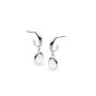 Kit Heath Coast Pebbles Semi Hoop Stud Drop Earrings - 60187RP