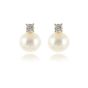 Georgini Oceans Noosa Freshwater Pearl Earrings - Gold - IE1106G