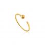 Ania Haie Orbit Adjustable Ring, Gold R001-02G