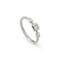 Nomination Bella Rhombus Silver and Zirconia Ring - Size 14 / 54 / O