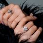 Georgini Rock Star V Ring - Silver