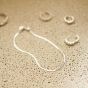 Daisy London Fine Silver Snake Chain Bracelet - SBR06_SLV