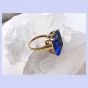 Shyla London Claudia Statement Ring - Blue