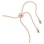Swarovski Signum Slider Bracelet - White with Rose Gold Plating 5621107