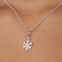 Lily Charmed Snowflake Charm Silver - item number CSSF