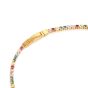 Sif Jakobs Ellera Bracelet - Gold with Multi-Coloured Zirconia