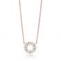 Sif Jakobs Necklace Antella Circolo - 18k rose gold plated with white zirconia
SJ-C0162-CZ(RG)
