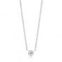 Sif Jakobs Sardinien Uno Necklace - Silver with White Zirconia