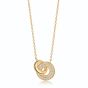 Sif Jakobs Necklace Valiano Due - 18k gold plated with white zirconia
SJ-C1052-CZ(YG)