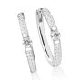 Sif Jakobs Ellera Uno Grande Earrings with Cubic Zirconia