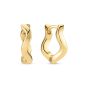 Sif Jakobs Ellera Waves Pianura Medio Gold Earrings - SJ-E3859-YG