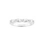 Sif Jakobs Ellera Ovale Ring - Silver with White Zirconia 