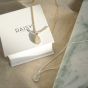 Daisy Isla Mother Of Pearl Necklace - Silver SN05_SLV
