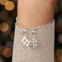 Lily Charmed Snowflake Charm Silver - item number CSSF