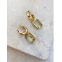 Shyla Sorrento Gold Earrings - Lemon