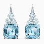 Swarovski Aqua Sparkling Pierced Earrings 5524139