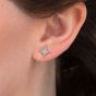 Scream Pretty Starburst Stud Earrings - Silver SPESSS32