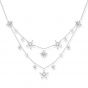 Thomas Sabo Stars Necklace, Silver KE1901-051-14-L45V